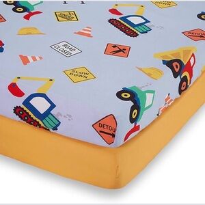2PK FITTED CRIB SHEETS